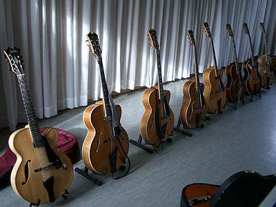 Sonntag Jazz guitars